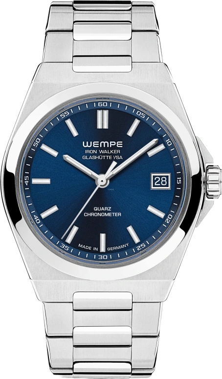 TIMEZ Wempe Glashütte I/SA Iron Walker 36mm WI000003 Features|Prices ...