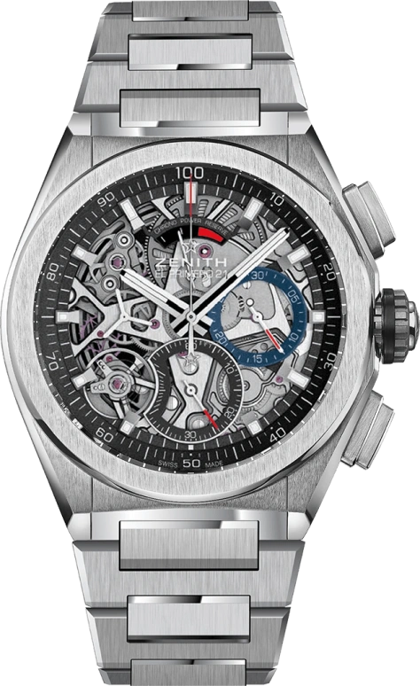 Zenith,Defy 44mm,44mm,Titanium,Skeleton,Automatic,Chronograph,Day,Power Reserve Indicator,95,95.9000.9004/78.M9000