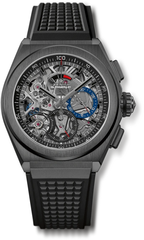 Zenith,Defy 44mm,44mm,Ceramic,Skeleton,Automatic,Chronograph,Day,Power Reserve Indicator,49,49.9000.9004/78.R782