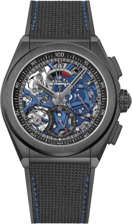 Zenith,Defy 44mm,44mm,Ceramic,Skeleton,Automatic,Chronograph,Day,Power Reserve Indicator,49,49.9001.9004/78.R916