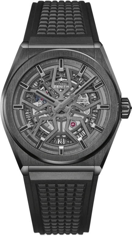 Zenith,Defy 41mm,41mm,Titanium,Ceramic,Skeleton,Automatic,Date,49,49.9000.670/77.R782