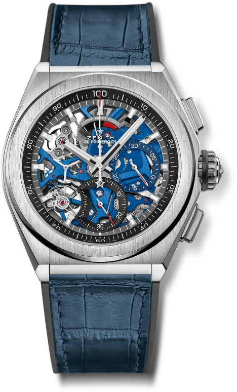 Zenith,Defy 44mm,44mm,Titanium,Skeleton,Automatic,Chronograph,Day,Power Reserve Indicator,95,95.9002.9004/78.R584