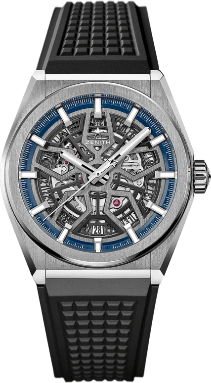 Zenith,Defy 41mm,41mm,Titanium,Skeleton,Automatic,Date,95,95.9000.670/78.R782