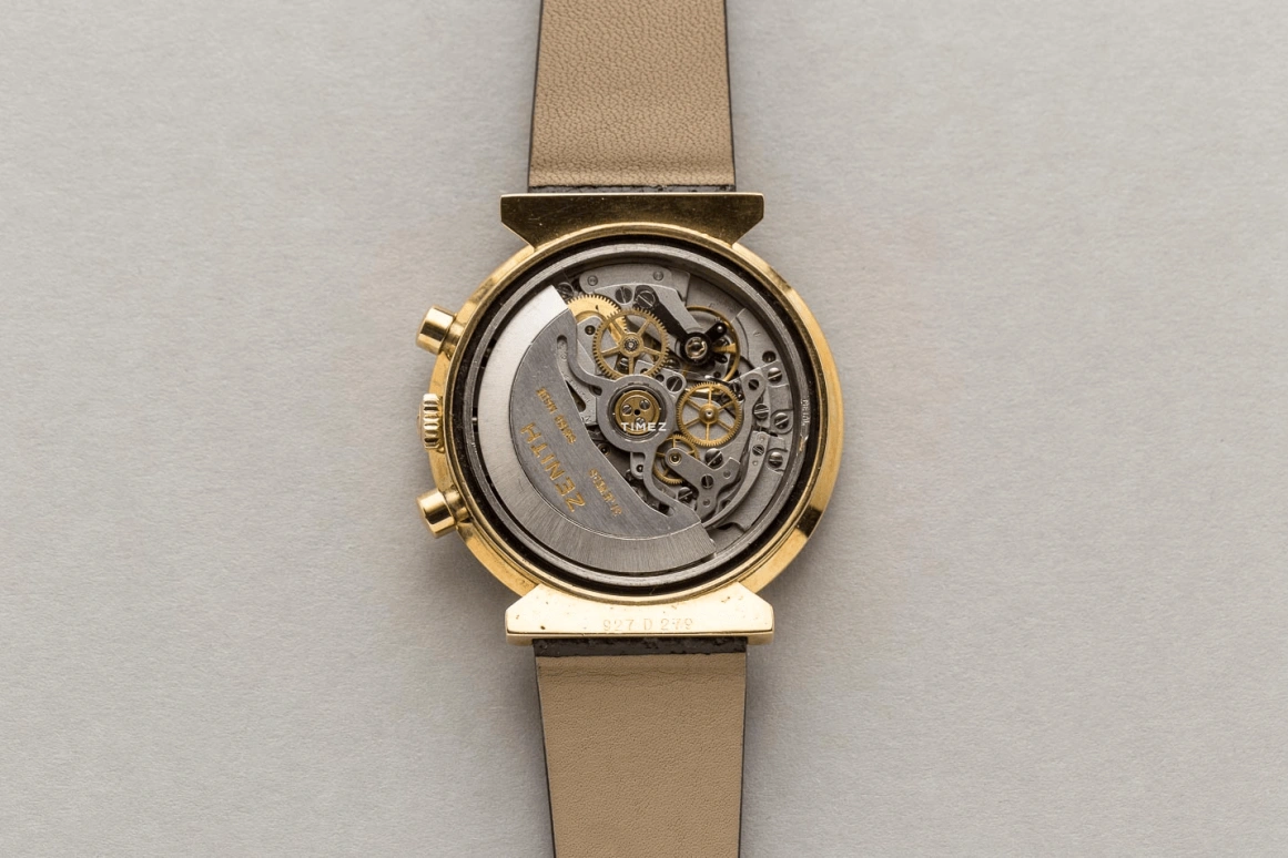 真力时,El Primero 38毫米,38毫米,黄金,黄金色,黄色,自动上弦,计时,日历,G382