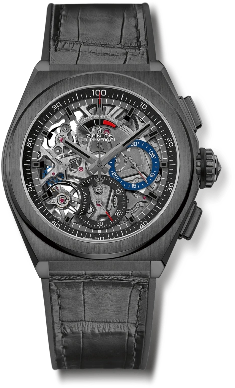 Zenith,Defy 44mm,44mm,Ceramic,Skeleton,Automatic,Chronograph,Day,Power Reserve Indicator,49,49.9000.9004/78.R582