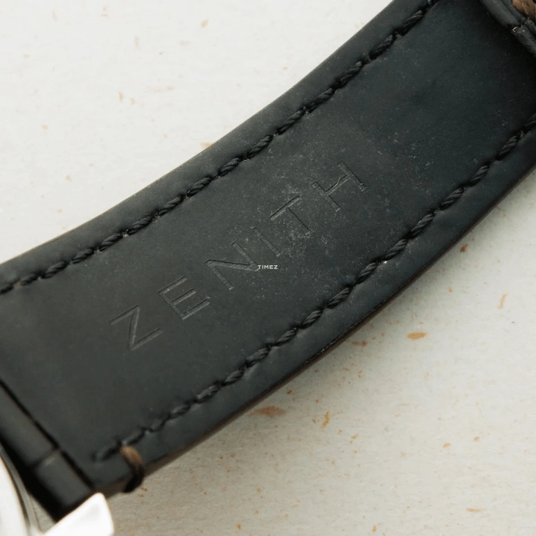 Zenith,Revival 38mm,38mm,Stainless Steel,Brown,Automatic,Chronograph,Day,03,03.F386.400/70.C807