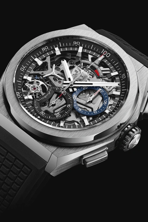 Zenith,Defy 44mm,44mm,Titanium,Skeleton,Automatic,Chronograph,Day,Power Reserve Indicator,95,95.9000.9004/78.R782