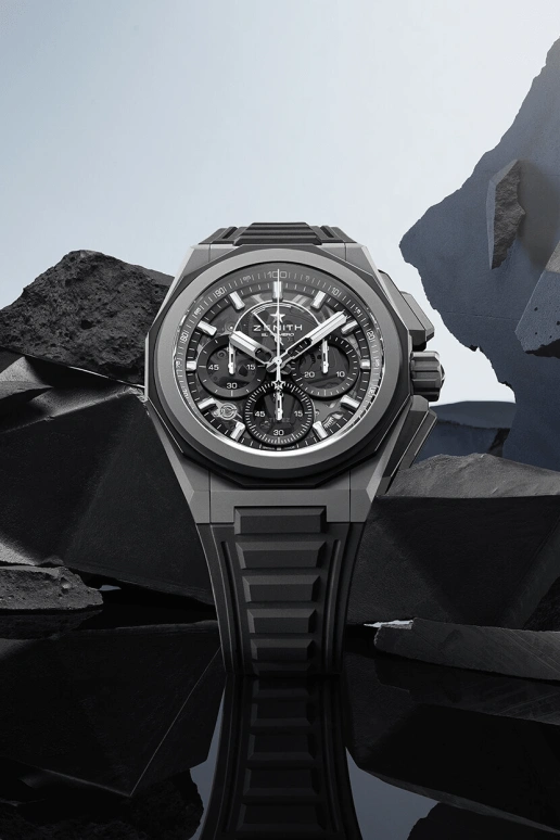 Zenith,Defy Extreme 45mm,45mm,Titanium,Skeleton,Automatic,Chronograph,Day,Power Reserve Indicator,97,97.9100.9004/02.I001