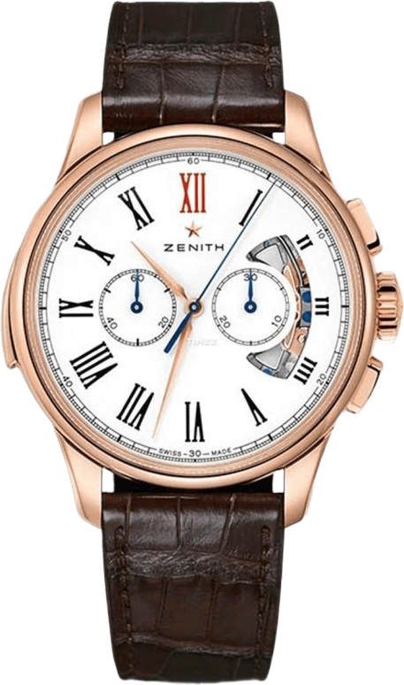 Zenith,Academy 45mm,45mm,Rose Gold,White,Automatic,Chronograph,Minute Repeater,18,18.2251.4043/36.C713