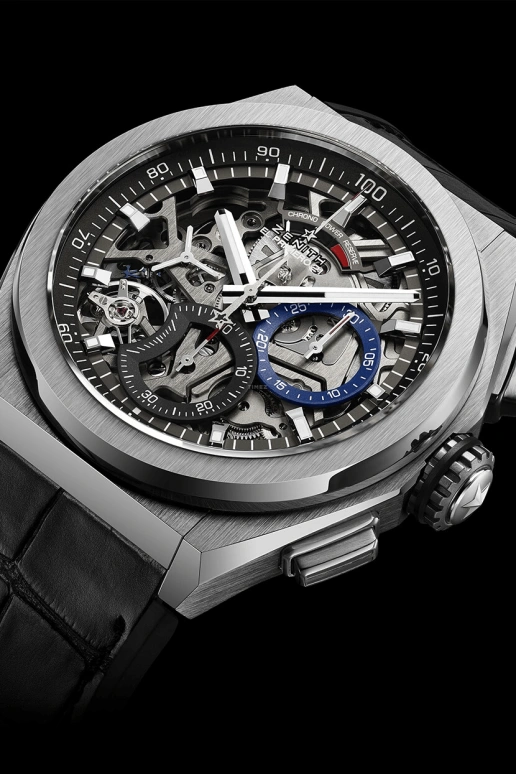 Zenith,Defy 44mm,44mm,Titanium,Skeleton,Automatic,Chronograph,Day,Power Reserve Indicator,95,95.9000.9004/78.R582