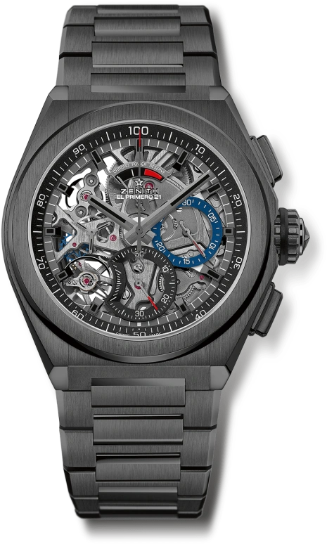 Zenith,Defy 44mm,44mm,Ceramic,Skeleton,Automatic,Chronograph,Day,Power Reserve Indicator,49,49.9000.9004/78.M9000