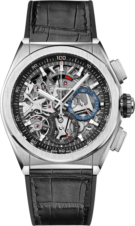 Zenith,Defy 44mm,44mm,Titanium,Skeleton,Automatic,Chronograph,Day,Power Reserve Indicator,95,95.9000.9004/78.R582