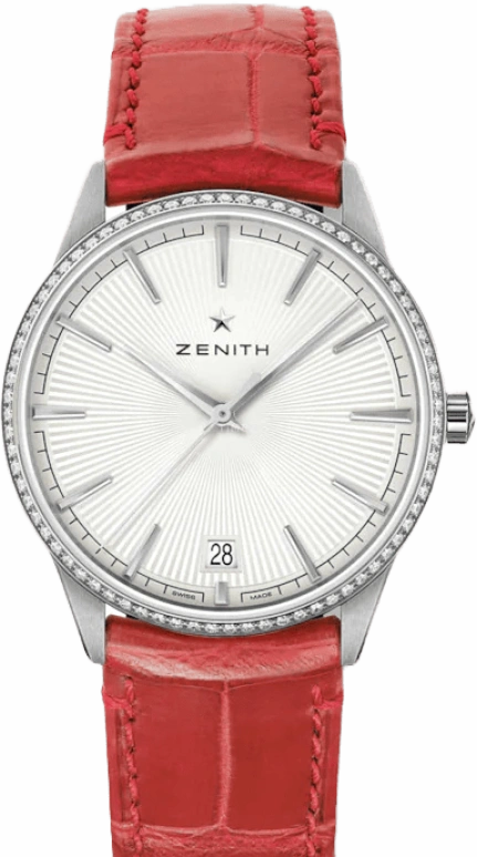 Zenith,Elite 40.50mm,40.50mm,Stainless Steel,Silver,Automatic,Day,55hours,16,16.3200.670/01.C831