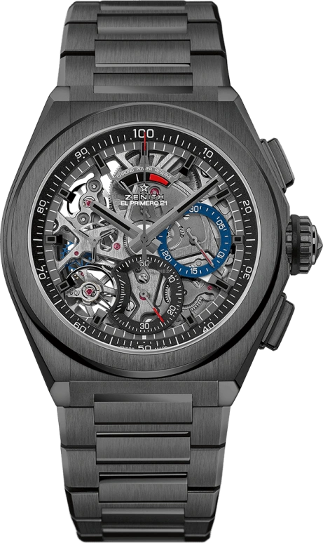 Zenith,Defy 44mm,44mm,Ceramic,Skeleton,Automatic,Chronograph,Day,Power Reserve Indicator,49,49.9000.9004/78.M9000